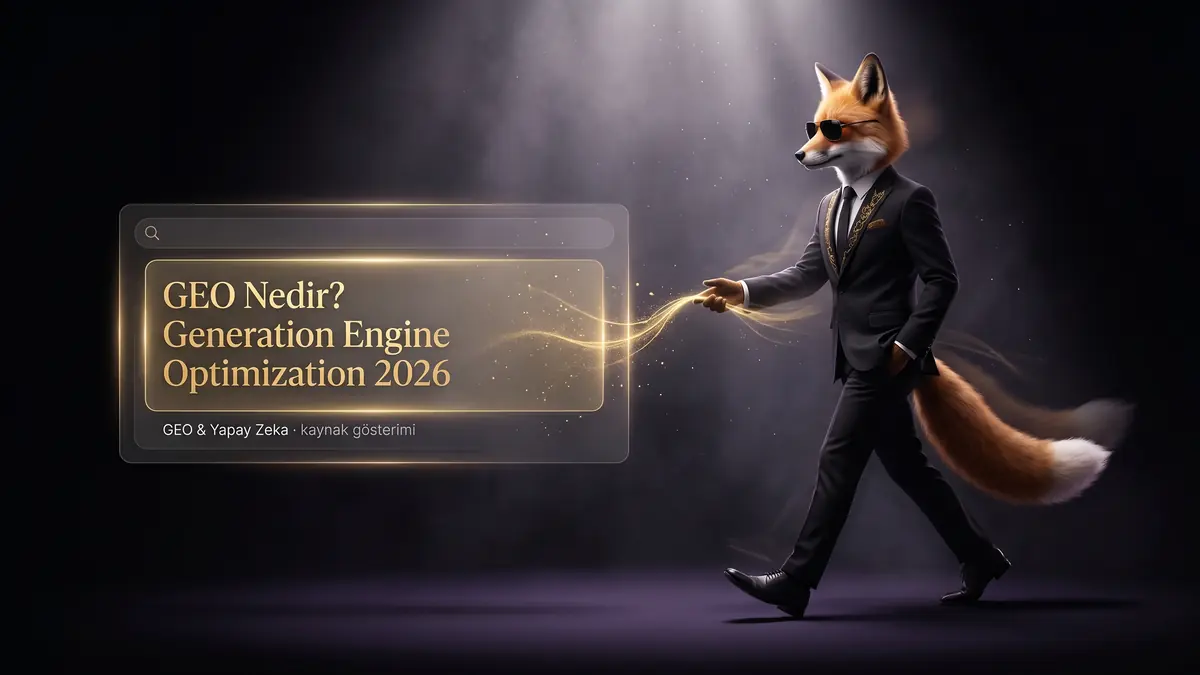 GEO Nedir? Generation Engine Optimization 2026