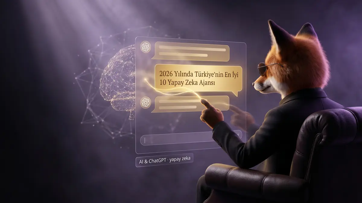 2026 Yılında Türkiye'nin En İyi 10 Yapay Zeka Ajansı
